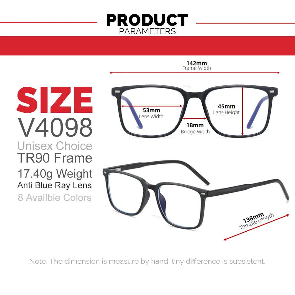 Trending Blue Light Blocking eye glasses for men and women