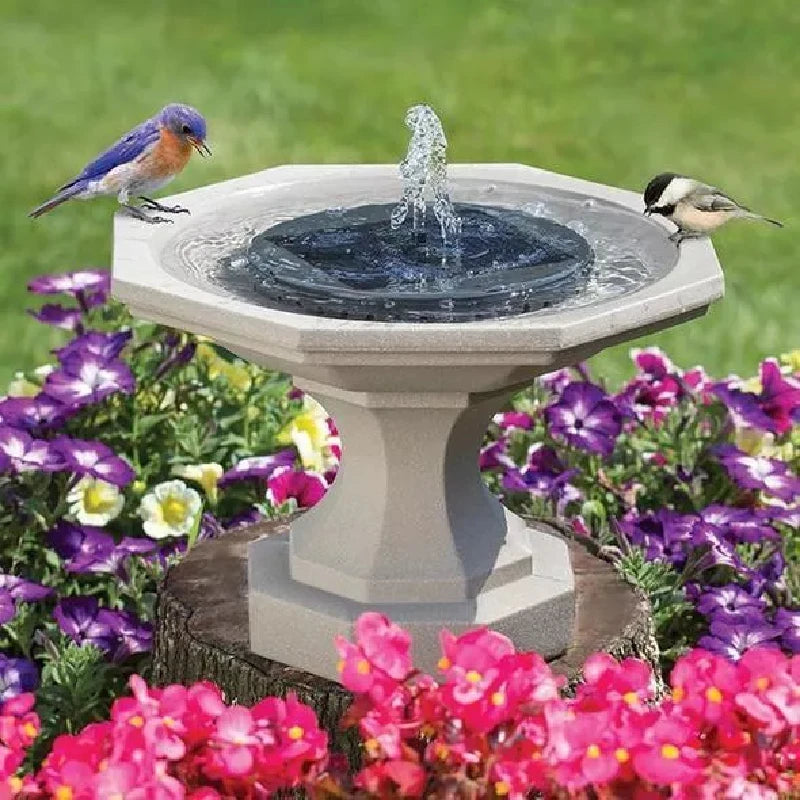 Solar Powered  Floating Water Fountain