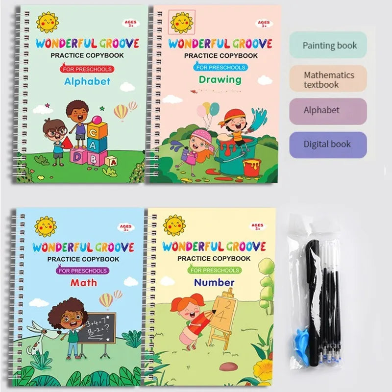 Magic Copy Book - Kids Learning Book